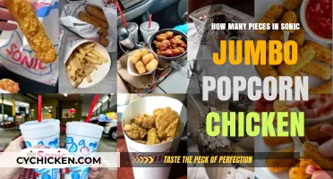 Sonic's Jumbo Popcorn Chicken: Unveiling the Piece Count Mystery