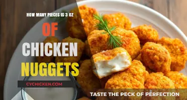 Perfect Portion Guide: 3 oz Chicken Nuggets Serving Size