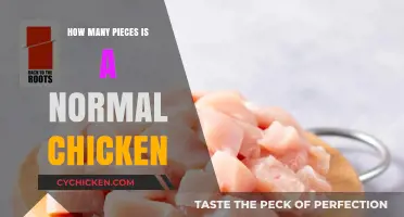 Understanding the Standard Chicken Cut: How Many Pieces is Normal?