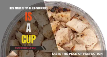 Measuring Chicken Cubes: How Many Equal a Cup?