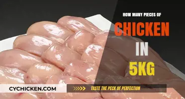 Calculating Chicken Portions: How Many Pieces in 5kg?