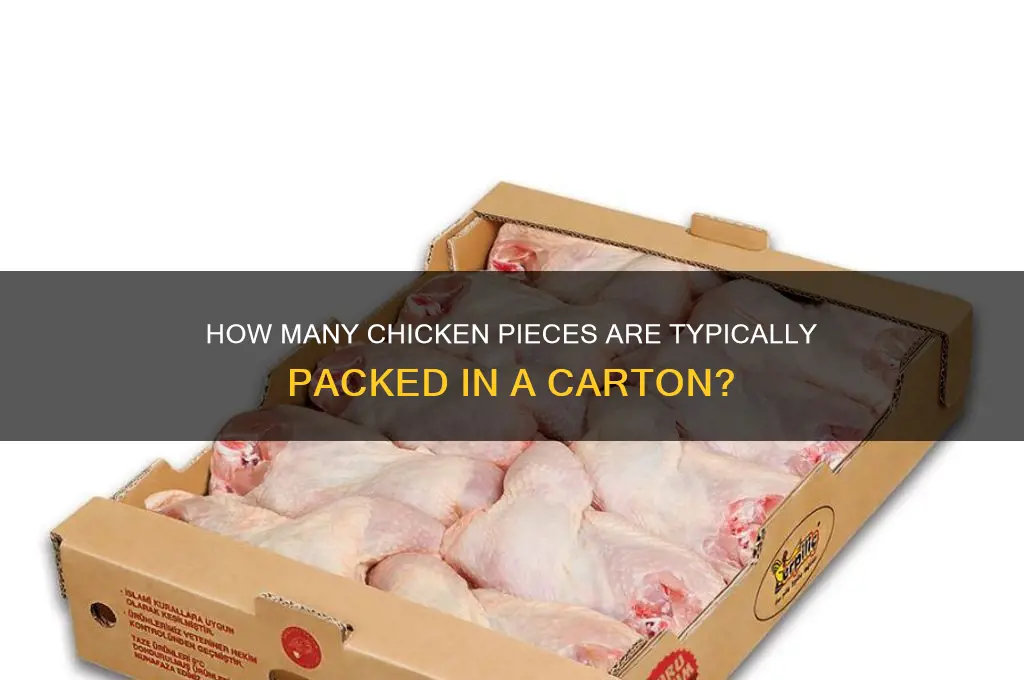 how many pieces of chicken in a carton