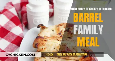 Cracker Barrel's Chicken Feast: How Many Pieces?