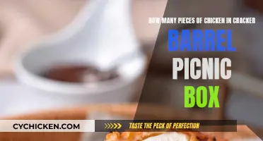 Cracker Barrel's Chicken Feast: How Many Pieces?