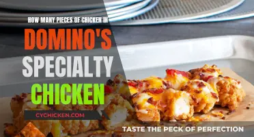Domino's Specialty Chicken: How Many Pieces of Chicken?