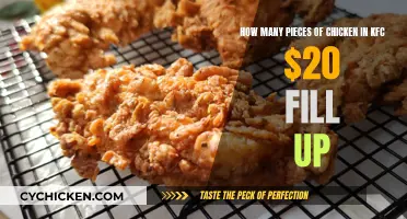 KFC's $20 Fill Up: How Much Chicken?
