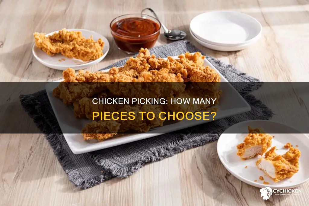how many pieces of chicken in pick of the chick