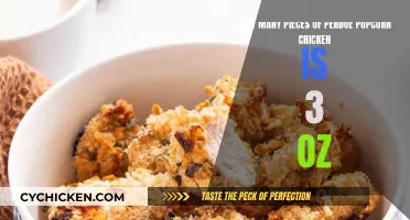 Popcorn Chicken: Perdue Portion Size Guide