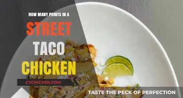 Street Taco Chicken Points: Unveiling the Delicious Count in Every Bite