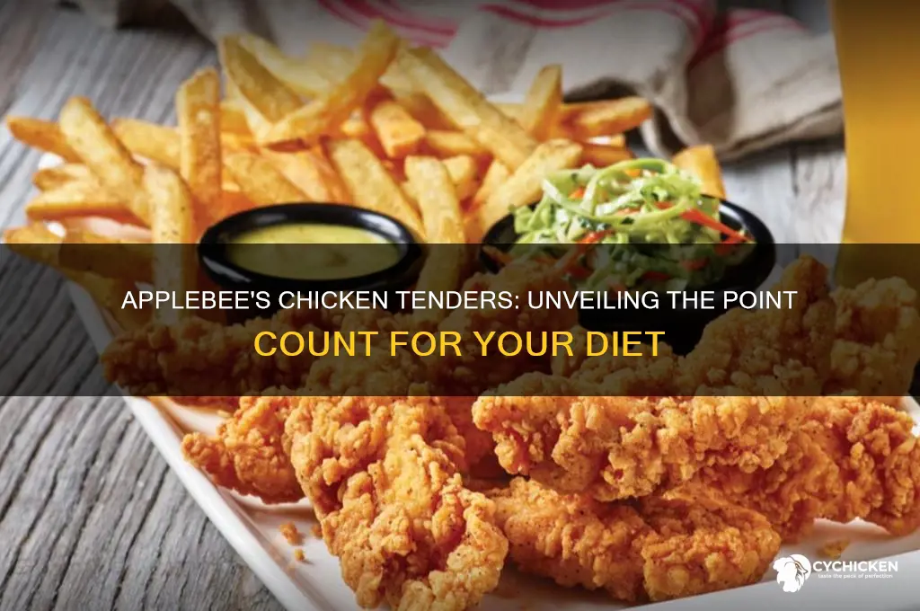 how many points in applebees chicken tenders