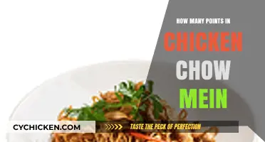 Chicken Chow Mein Points: Unveiling the Nutritional Value in Every Bite