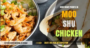 Moo Shu Chicken Points: Unraveling the Nutritional Value and Caloric Content