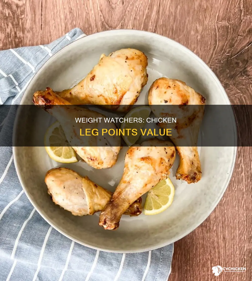 how many points is a chicken leg on weight watchers