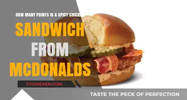 McDonald's Spicy Chicken Sandwich: Points Breakdown and Nutritional Insights