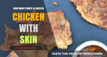Boiled Chicken with Skin: Calorie Count and Nutritional Breakdown