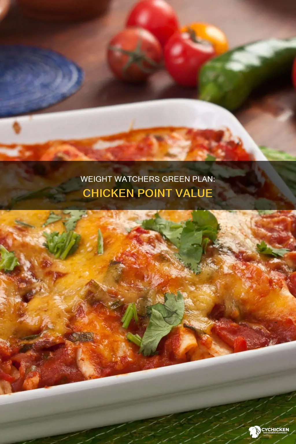 how many points is chicken on weight watchers green