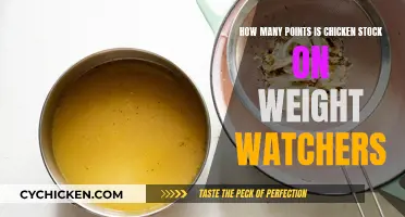 Weight Watchers: Chicken Stock Points Value