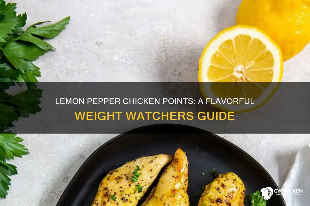 how many points is lemon pepper chicken