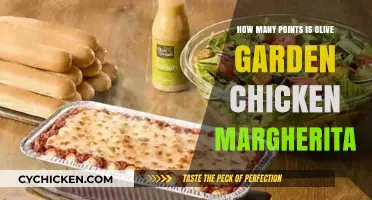 Olive Garden Chicken Margherita: Unveiling the Weight Watchers Points