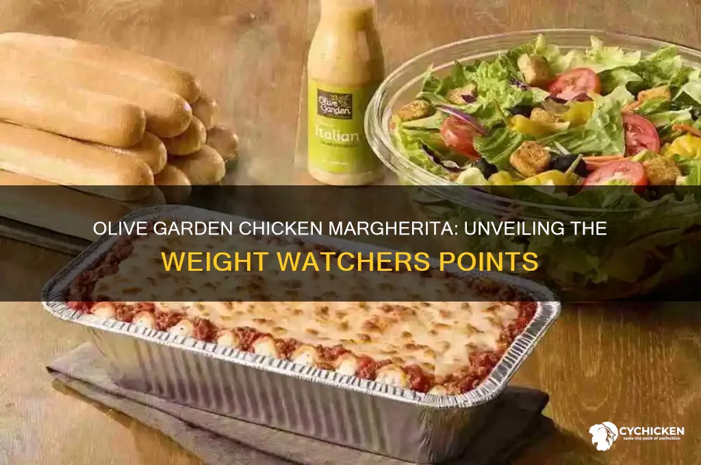 how many points is olive garden chicken margherita