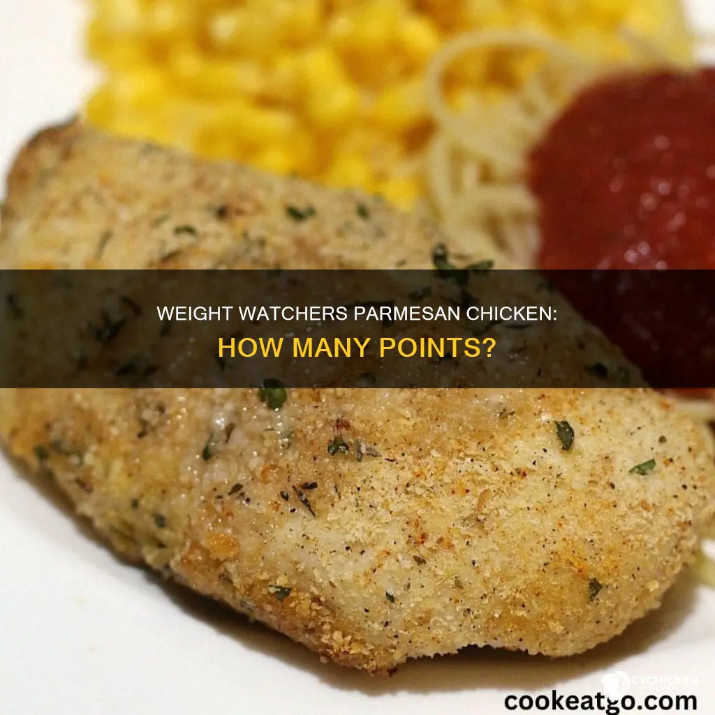 how many points is parmesan chicken on weight watchers