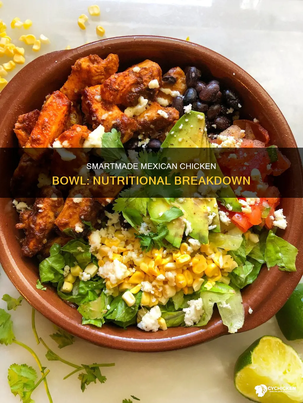 how many points is smartmade mexican style chicken bowl