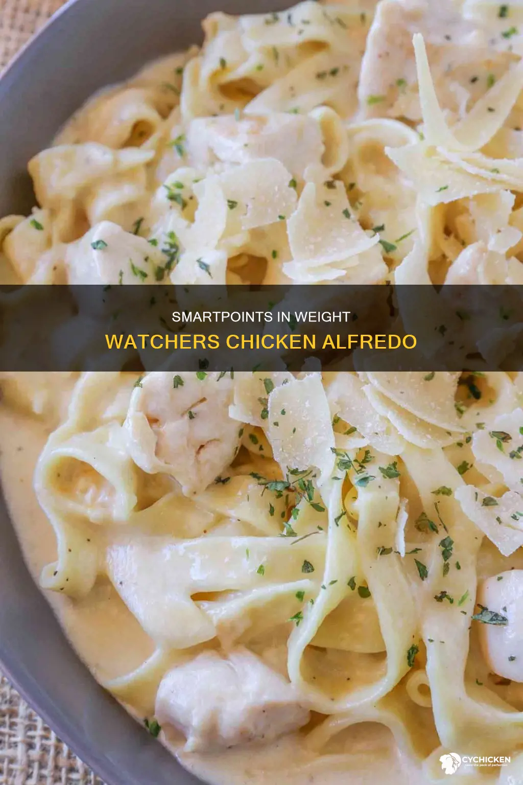 how many points is the weight watchers smartone chicken alfredo