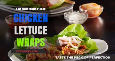 Delicious Chicken Lettuce Wraps: Calculating Points Plus for Healthy Eating