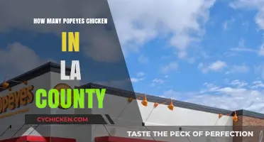 Discovering the Number of Popeyes Chicken Locations in LA County