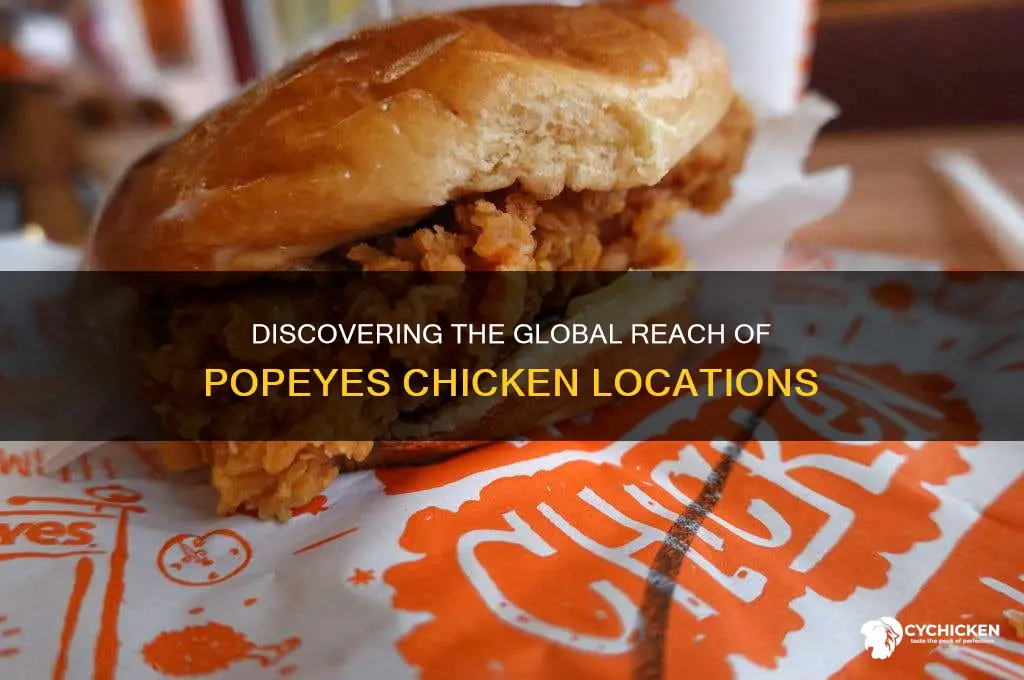 how many popeyes chicken locations are there