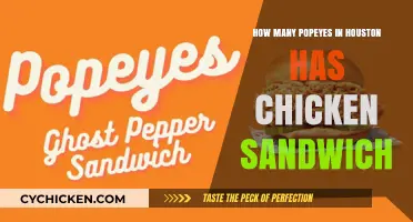 Houston's Popeyes Chicken Sandwich Availability: A Comprehensive Location Guide