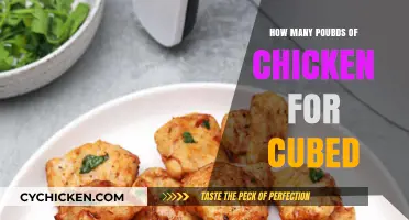 Perfect Cubed Chicken Portions: How Many Pounds to Buy?