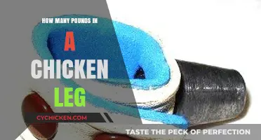 Chicken Leg Weight: How Many Pounds in a Typical Serving?