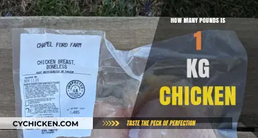 Converting Chicken Weight: How Many Pounds in 1 KG?