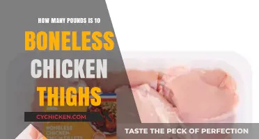 Boneless Chicken Thighs Weight: How Many Pounds Are 10 Pieces?