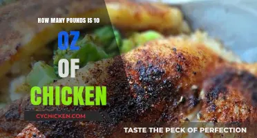 Converting Chicken Weight: How Many Pounds is 10 Ounces?