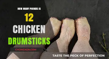 Chicken Drumsticks Weight Guide: How Heavy Are 12 Drumsticks?