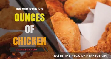 Converting 16 Ounces of Chicken to Pounds: A Simple Guide