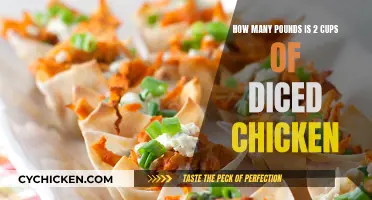 Converting Cups of Chicken to Pounds: Easy Guide