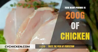 Converting 200g of Chicken to Pounds: A Quick Guide