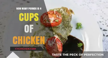 Converting Chicken Measurements: How Much Does 4 Cups Weigh?