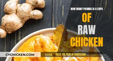 Converting Cups of Chicken to Pounds: Easy Guide