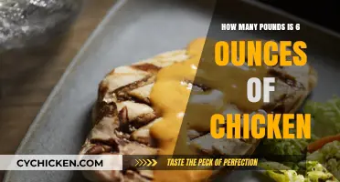 Converting Chicken Measurements: 6 Ounces to Pounds Made Easy