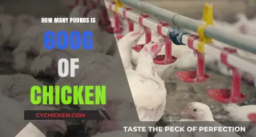 Converting 600g of Chicken to Pounds: A Quick Guide