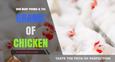 Converting 750 Grams of Chicken to Pounds: A Quick Guide