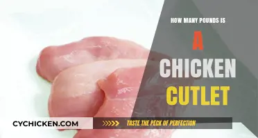 Understanding Chicken Cutlet Weights: How Many Pounds is a Cutlet?