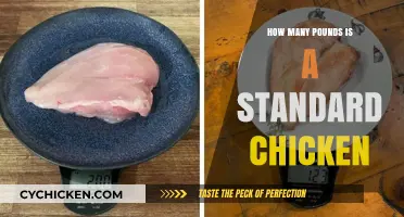 Standard Chicken Weight: How Many Pounds to Expect in Stores