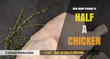 Half a Chicken Weight: Pounds and Portion Guide for Cooking
