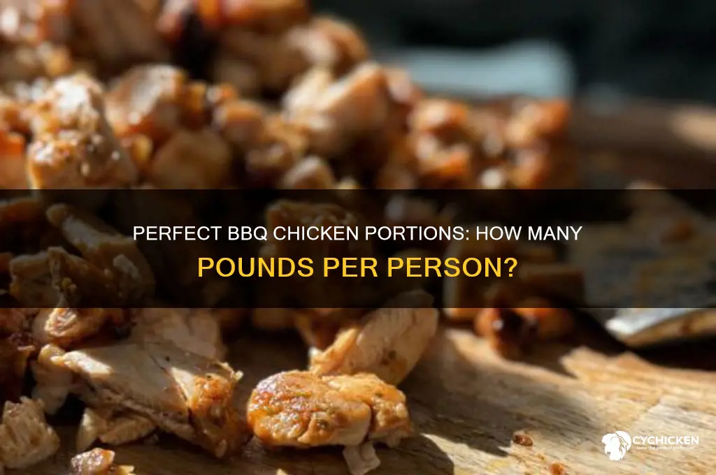 how many pounds of bbq chicken per person