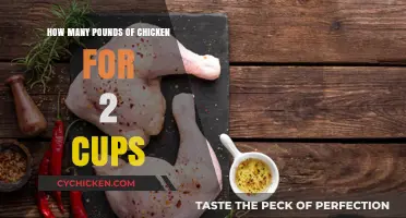 Chicken Portions: Cups to Pounds Conversion